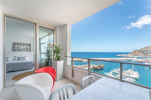 Marina Suites - Beispiel Balkon Suite Premier (Zimmercodierung WB4)