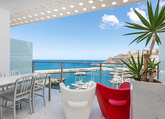 Marina Suites - Beispiel Balkon Suite Premier (Zimmercodierung WB4)