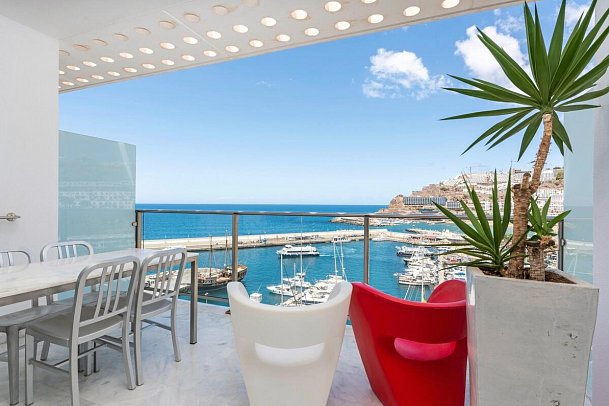 Marina Suites - Beispiel Balkon Suite Premier (Zimmercodierung WB4)