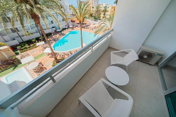 AKEAH Broncemar Maspalomas - Beispiel Balkon (Zimmercodierungen DD1, DDP & DDN)