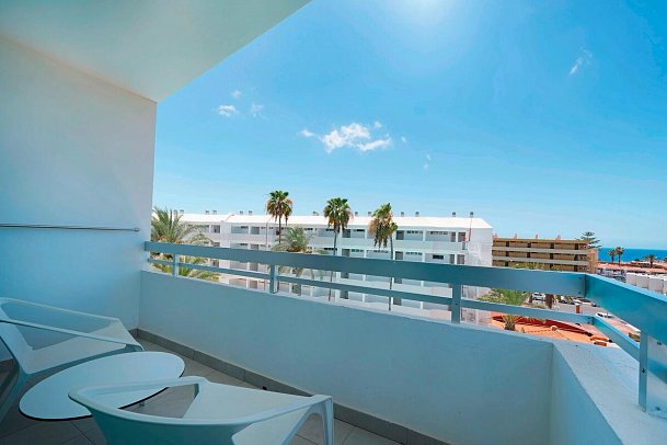 AKEAH Broncemar Maspalomas - Beispiel Balkon (Zimmercodierungen DD1, DDP & DDN)