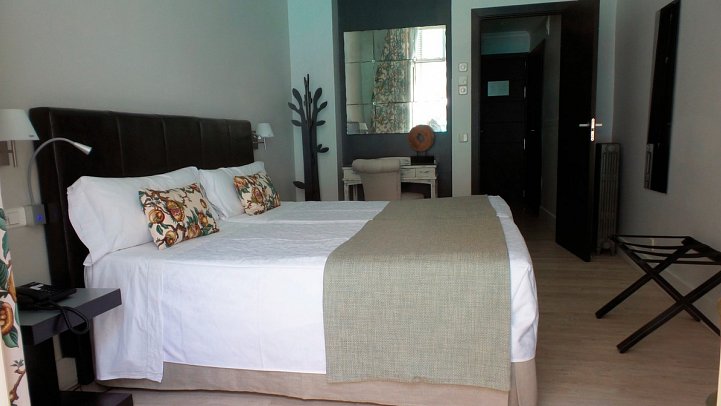 Hotel Moderno - Wohnbeispiel Doppelzimmer (Zimmercodierung DB1)