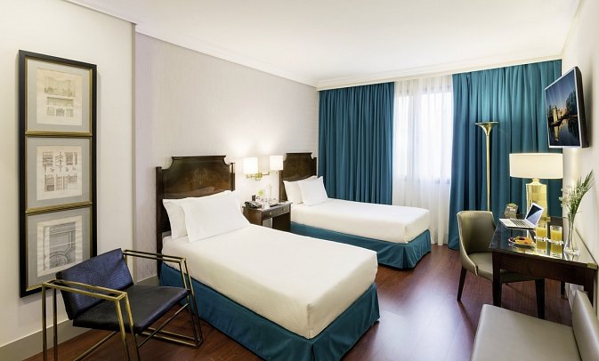 Sercotel Gran Hotel Conde Duque - Wohnbeispiel Doppelzimmer (Zimmercodierung DB1)