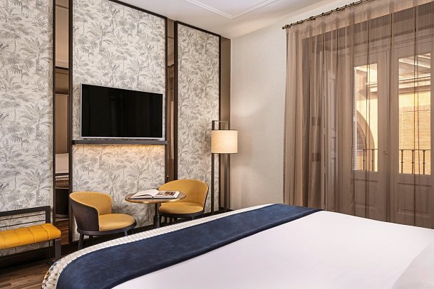NH Collection Madrid Palacio de Tepa - Wohnbeispiel Doppelzimmer Deluxe (Zimmercodierung DD1)