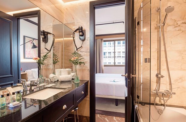 H10 Tribeca - Wohnbeispiel Doppelzimmer Deluxe (Zimmercodierung DD1)