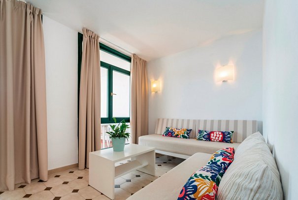 Beach Club Menorca - Wohnbeispiel Apt. 1 Schlafzimmer (Zimmercodierungen ABG & ABM)