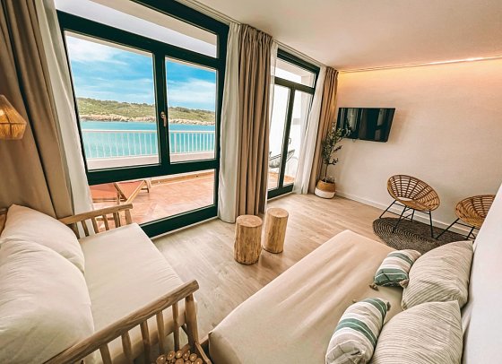 Beach Club Menorca - Wohnbeispiel Suite Meerblick (Zimmercodierung WBM)
