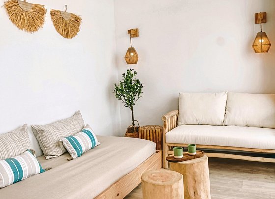 Beach Club Menorca - Wohnbeispiel Suite Meerblick (Zimmercodierung WBM)
