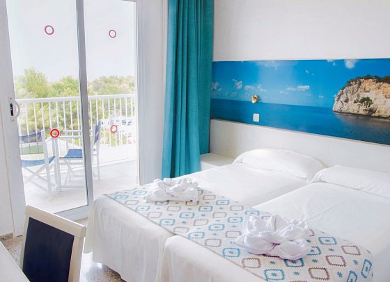Aguamarina Club Hotel - Wohnbeispiel Doppelzimmer (Zimmercodierung DBM)