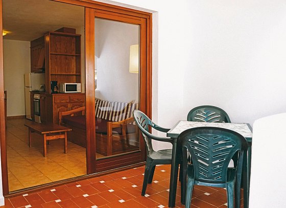 Playa Parc - Beispiel Balkon (Zimmercodierungen OS2 & OSP)
