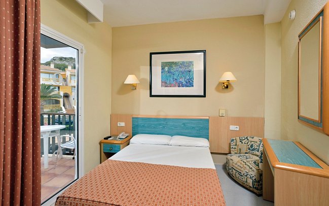 Sol Milanos Pingüinos - Wohnbeispiel Einzelzimmer (Zimmercodierungen EB1 & EB2)