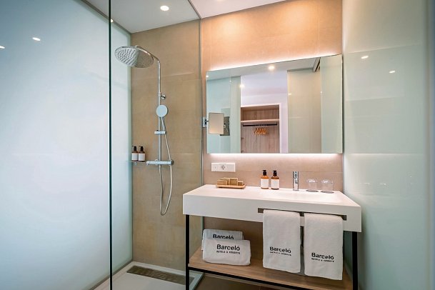 Barceló Nura - Beispiel Bad (Zimmercodierungen DS1, DSM, DD1, JB1, JBP & WB1)