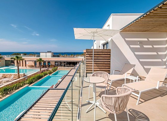 Barceló Nura - Beispiel Balkon (Zimmercodierung JB1)