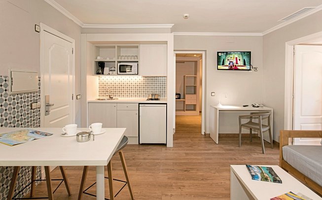 Minura Cala Galdana Hotel & Appartements D'Aljandar - Wohnbeispiel Appartement 2 Schlafzimmer (Zimmercodierung OB1)