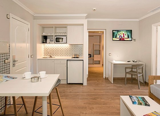 Minura Cala Galdana Hotel & Appartements D'Aljandar - Wohnbeispiel Appartement 2 Schlafzimmer (Zimmercodierung OB1)