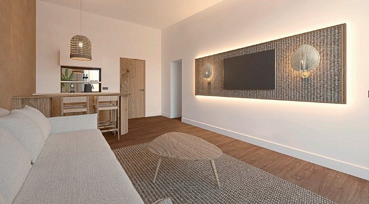 Lago Resort Menorca - Casas del Lago - Wohnbeispiel Suite 2 Schlafzimmer (Zimmercodierung WB2)