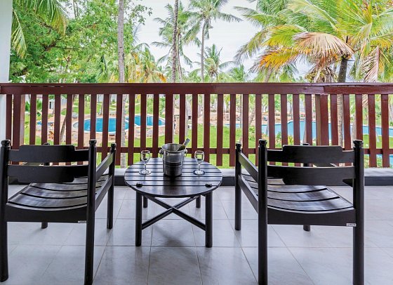 Prideinn Flamingo Beach Resort & Spa - Beispiel Balkon (Zimmercodierung D1M)