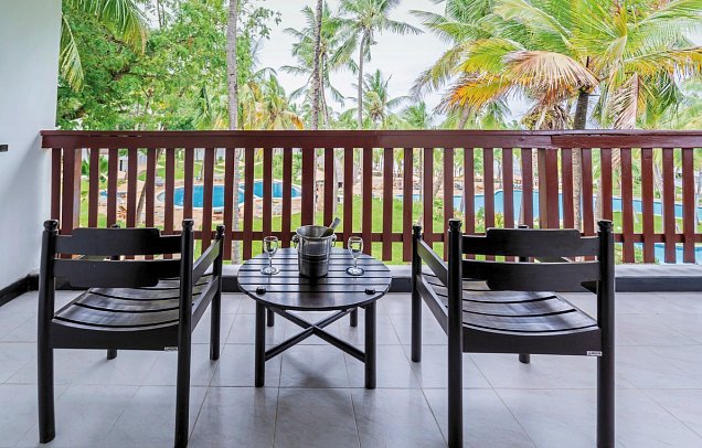Prideinn Flamingo Beach Resort & Spa - Beispiel Balkon (Zimmercodierung D1M)