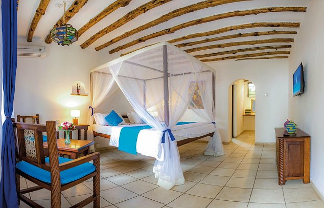 Diani Sea Lodge - Wohnbeispiel Comfort Double (Zimmercodierung DF1)