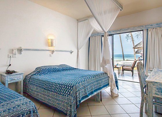 Turtle Bay Beach Club - Wohnbeispiel Double Room Oceanfront (Zimmercodierung D1M)