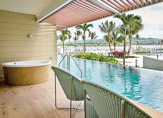 Princess Grand Jamaica - Wohnbeispiel Swimout Princess Juniorsuite (Zimmercodierung JBQ)