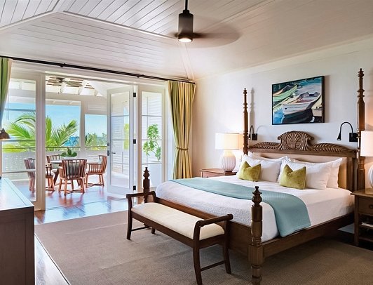 Eclipse at Half Moon - Wohnbeispiel Great House Ocean Room (Zimmercodierung UB1)