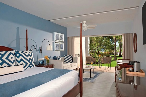 Secrets St. James Montego Bay - Wohnbeispiel Junior Suite Garden View (Zimmercodierung JBG)