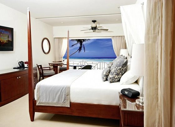 Secrets St. James Montego Bay - Wohnbeispiel Junior Suite Ocean Front (Zimmercodierung J1O)
