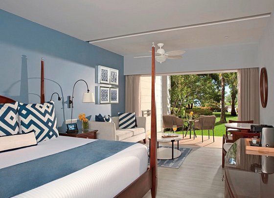 Secrets St. James Montego Bay - Wohnbeispiel Junior Suite Garden View (Zimmercodierung JBG)