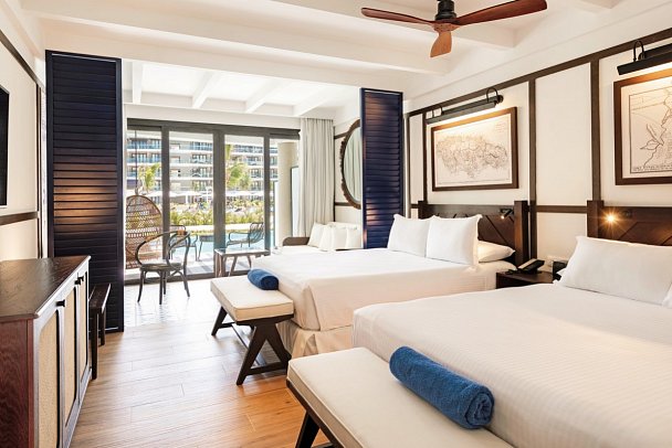 Ocean Coral Spring - Wohnbeispiel Juniorsuite Swim-up (Zimmercodierung JBQ)