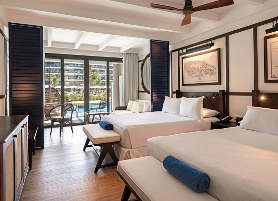 Ocean Coral Spring - Wohnbeispiel Juniorsuite Poolview (Zimmercodierung J1P)