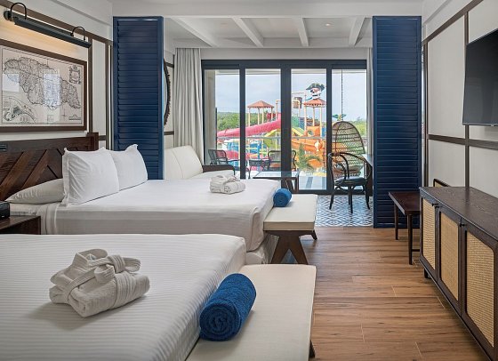 Ocean Coral Spring - Wohnbeispiel Junior Suite Waterpark Side (Zimmercodierung JB1)