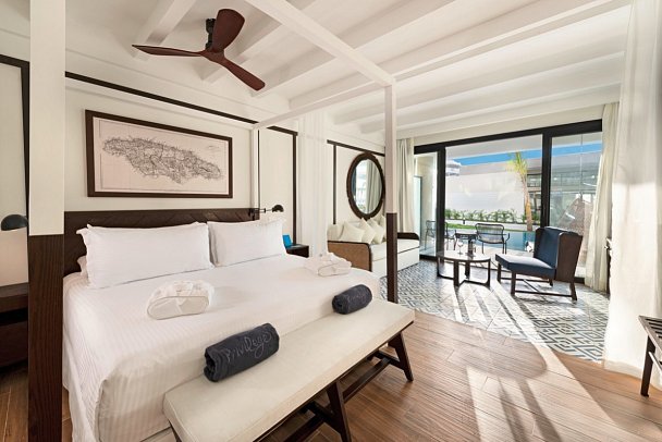 Ocean Coral Spring - Wohnbeispiel Privilege Juniorsuite Swim-up (Zimmercodierungen JBQ & UDQ)