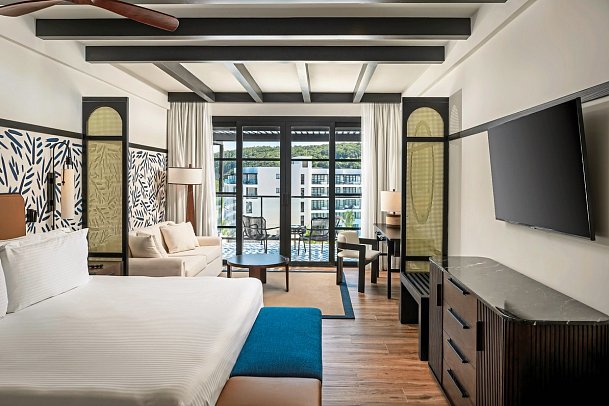 Ocean Allure Eden Bay - Wohnbeispiel Junior Suite Pool View (Zimmercodierung J2P)