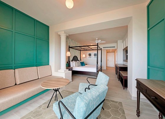 Bahia Principe Explore Jamaica - Wohnbeispiel King Bed Deluxe Junior Suite (Zimmercodierungen JD1, J1M & J1O)