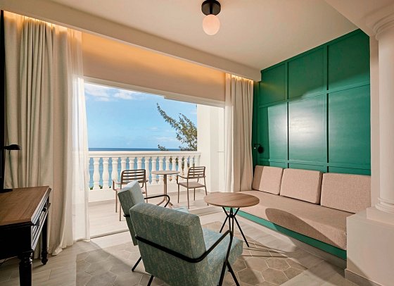 Bahia Principe Explore Jamaica - Wohnbeispiel Ocean Front Deluxe Junior Suite (Zimmercodierungen J1O & J7O)