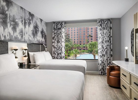 Caribe Royale Resort Suites Orlando - Wohnbeispiel Double Queen Suite (Zimmercodierung WB5)