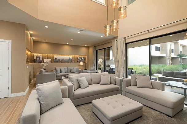 Magic Village Views Apartments Kissimmee - Wohnbeispiel Villa (Zimmercodierungen OB1 & OB2)