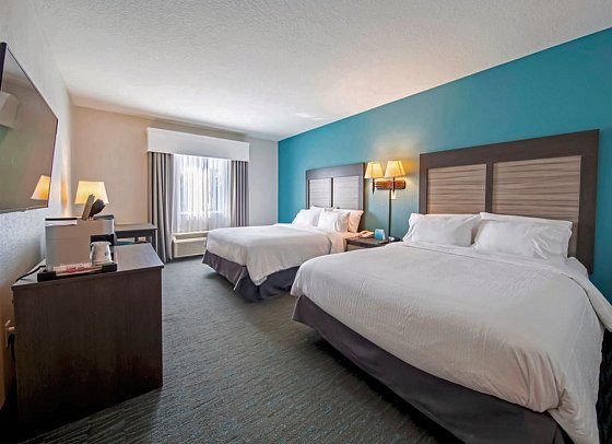 Holiday Inn Express Clermont West Orlando - Wohnbeispiel 2 Queens beds (Zimmercodierung UG4)