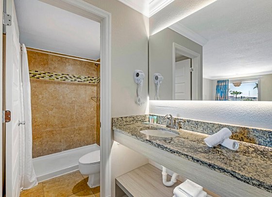 Orlando International Drive North Hotel - Beispiel Bad (Zimmercodierungen UG1 & UG2)