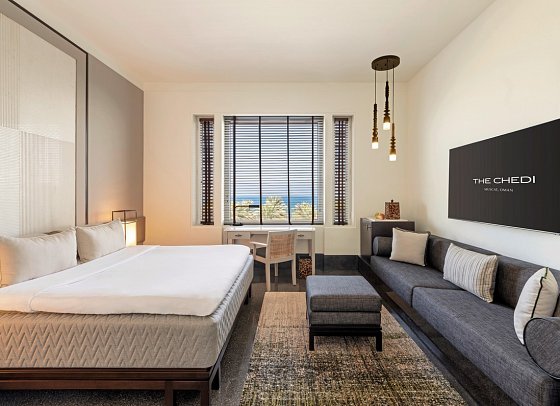 The Chedi Muscat - Wohnbeispiel Serai Sea View (Zimmercodierung UGM)