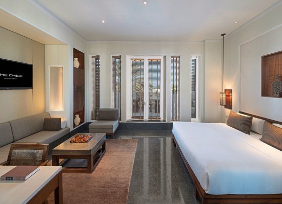 The Chedi Muscat - Wohnbeispiel Deluxe Club with Terrace (Zimmercodierung UL2)