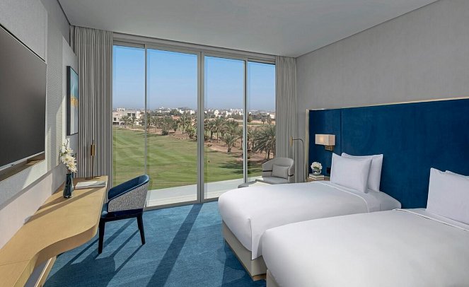 Tivoli LA VIE Muscat Hotel & Residences - Wohnbeispiel Golf View Room Twin
