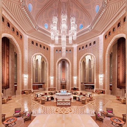 Al Bustan Palace, a Ritz-Carlton Hotel - The Atrium Lounge
