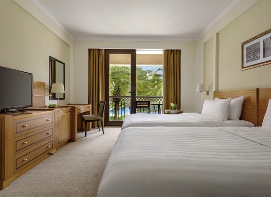 DoubleTree by Hilton Muscat Al Waha - Wohnbeispiel Family Room (Zimmercodierung FB1)