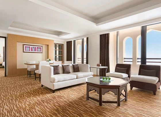 Hilton Muscat Al Bandar - Wohnbeispiel Speciality Suite (Zimmercodierung WB2)