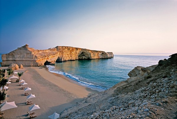 Shangri-La Al Husn, Muscat - Privatstrand für Al Husn-Gäste