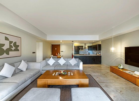Sifawy Boutique Hotel - Wohnbeispiel One Bedroom Residence (Zimmercodierungen AB1, OB2 & PB3)