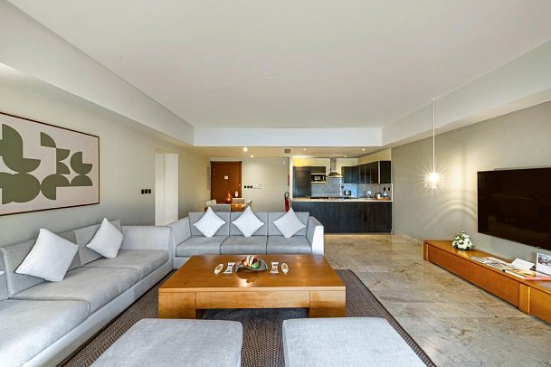 Sifawy Boutique Hotel - Wohnbeispiel One Bedroom Residence (Zimmercodierungen AB1, OB2 & PB3)