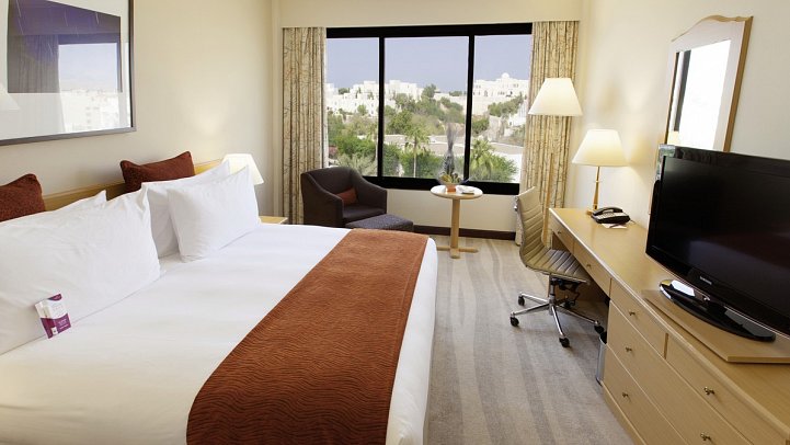 Crowne Plaza Muscat - Wohnbeispiel City View Room (Zimmercodierung UG1)